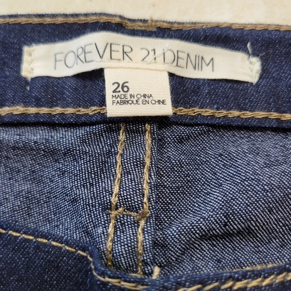 Women's Forever 21 Skinny Jeans Size 26 Inseam 31 - Picture 7 of 7